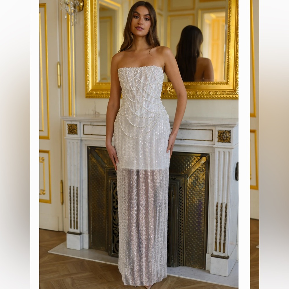 Rosie Etienne Lustre Gown - Picture 2 of 8